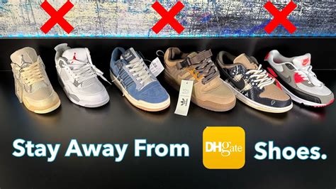 are dh gate shoes fake|are dhgate shoes authentic.